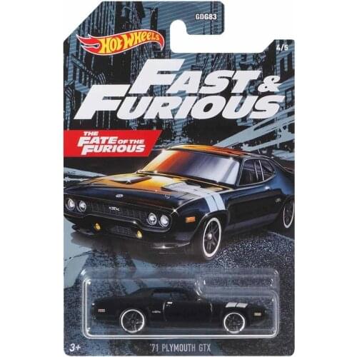 Hot Wheels Fast & Furious Cars GYN28 - 71 Plymouth Gtx