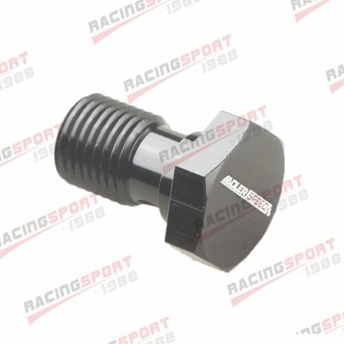 Banjo Bolt M12 x 1.25 Aluminium Alloy Banjo Bolt Brake Adaptor Black New