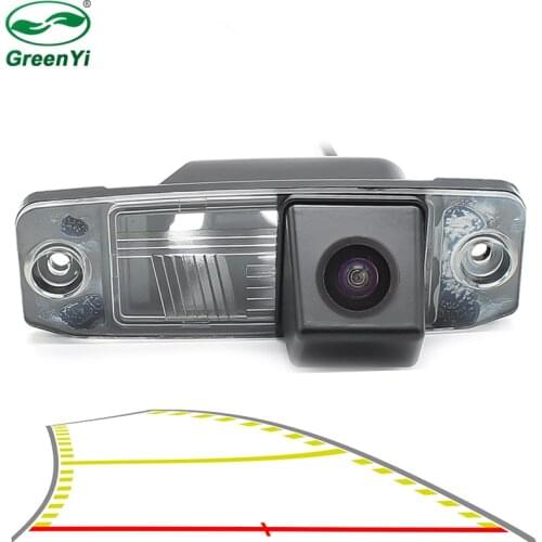 4089T Dynamic Trajectory Line Vehicle Reverse Backup Car Rear View Camera For Hyundai Kia Sorento Sportage Carens Ceed Opirus