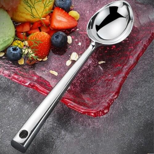 Ice cream scoop, Zinc Alloy Ice Cream Spoon,Portable Metal Non-stick Anti-feeze Ice Cream Scoop Spoon Kitchen Home Tool