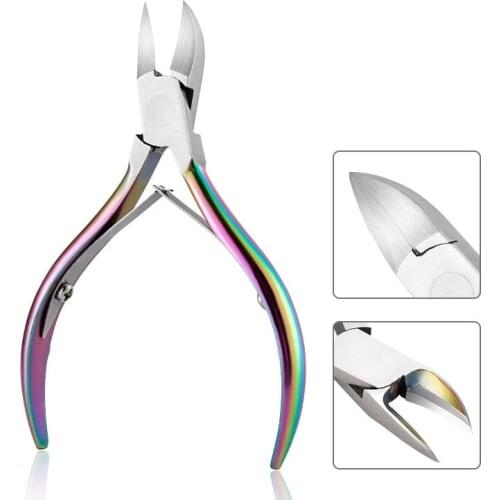 Podiatry Nail Clippers Nail Correction Nippers Clipper Cutters Dead Skin Dirt Remover Stainless Steel Knife Pedicure FY40