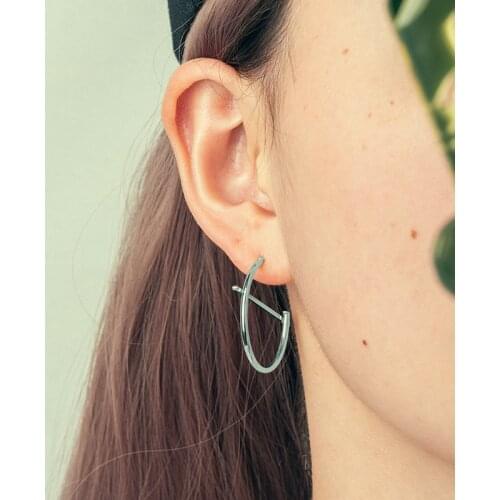 Fashion gold hoop earrings for women earrings acrylic resin Unusual Pendant Jewelry Pattaya Sexy Female Metal Accessories Gifts