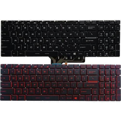 NEW US laptop keyboard For MSI MS-16H8 MS-16K4 MS-16K3 MS-16K2 US keyboard