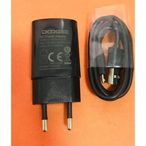 Original Travel Charger EU Plug Adapter+ USB Cable for DOOGEE S30 MTK6737V Quad Core Free Shipping