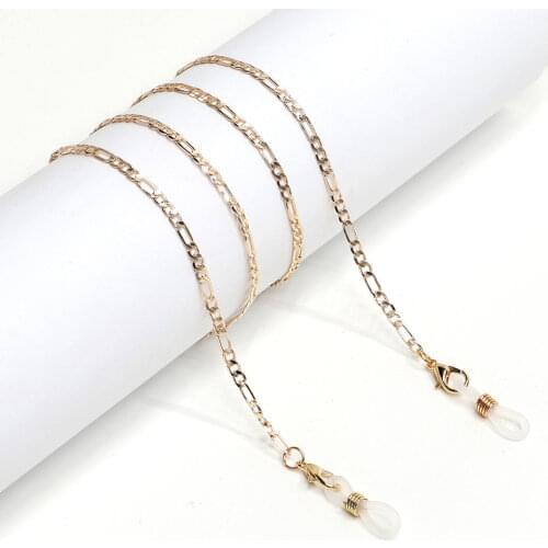 Glasses Strap Mask Lanyard Gold Metal Sunglasses Chain Necklace Spectacle Accessories
