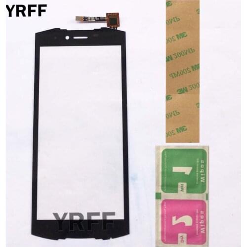 Phone Touch Screen Glass For Doogee S55 Touch Screen Glass Front Glass Panel For Doogee S55 Touch Panel Digitizer Wipes 3M Glue