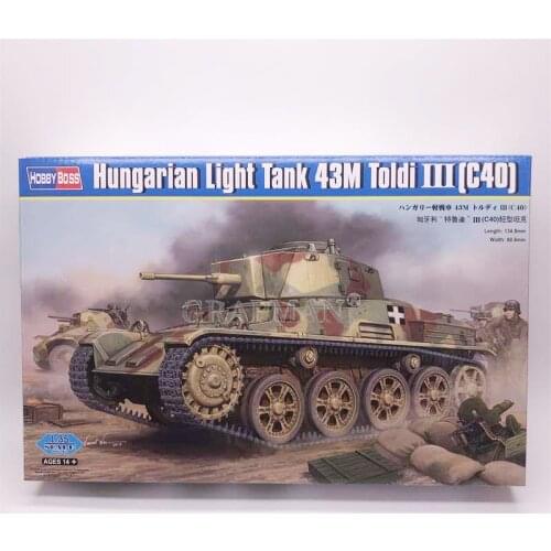 Trumpeter Assembling Model 1/35 Hungarian Light Tank