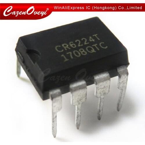 10pcs/lot CR6224T CR6224 6224 DIP-8 In Stock