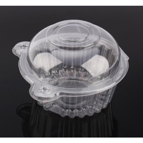 100Pcs Disposable Round Lunch Box Plastic Bowl Thick Transparent Convenient Bowl Packed Bowl PP Lunch Box Porridge Bowl