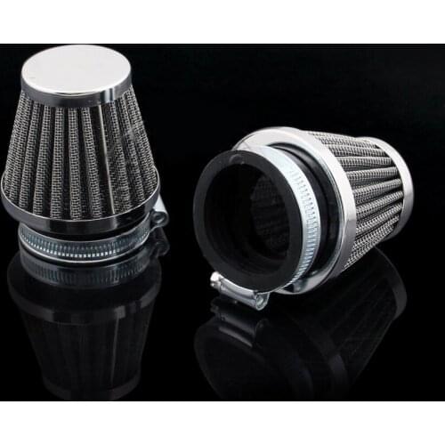 2PCS Motorcycle 38mm - 40mm Air Filter For Honda CB750k Kawasaki KZ550A C D 1980-1981 KZ650B C Suzuki GS550B C N GS550EC EN LN