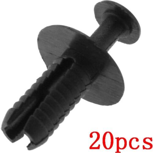 20pcs/Set Durable Push Fit Plastic Rivet Pin Clip Bumpers Interior Trim Panel Fascia For BMW 3 5 7 Series General Clip de rebite