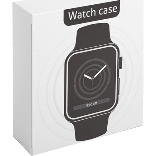 50 pcs/Lot High Class White Box For Apple Watch Case Paper Packaging Box for 38mm 42mm Watch Protector Cover Coque Capa