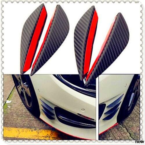 Car Bumper Lip Fin Splitter Spoiler Canard For Fiat Punto Palio Idea Bravo Sedici Grande Tipo Qubo Panda Mobi Freemont Doblo