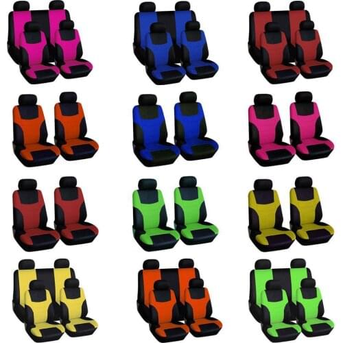 Car Seat Covers Interior Accessories Airbag Compatible Cover AUTOYOUTH Protector Seat Seat For Lada Blue Re J7M0