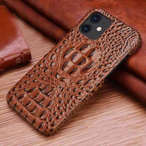 Genuine Leather Case For Iphone XS 11 12 Pro Max Case For 12 Mini Cover Cool Coque For Iphone X XR 6 6s 7 8 Plus SE 2020 Cases