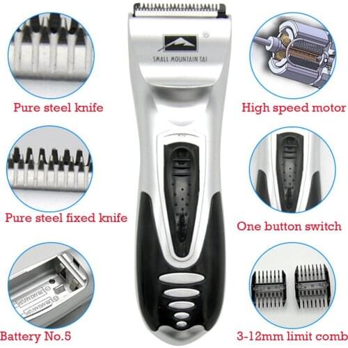 Adult Metal Professional Hair Cutting Clipper Cordless Electric Hairdressing Clippers Dogs Cats Pet Hair Grooming Home Haircut