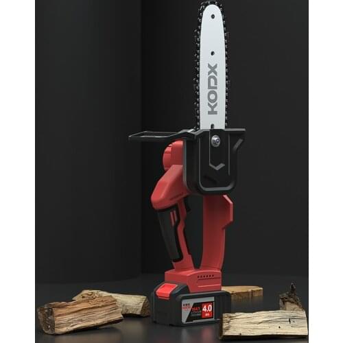 10 Inch 21V Electric Saw Cordless Chainsaw3000W With 2PC Li-ion Battery Brushless Motor Rechargeable Woodworking Tool EU Plug