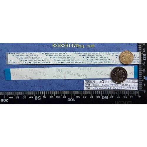 FFC cable 0.5pitch-34pin-200mm-A same direction flexible flat cable ROHS customization is available