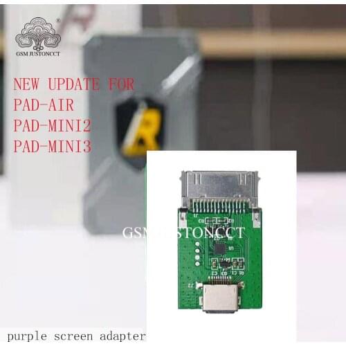 Purple Screen IRepair P10Adapter DFU Box for IPad 2/3 Hard Disk SN Reading Writing No Disassembly US