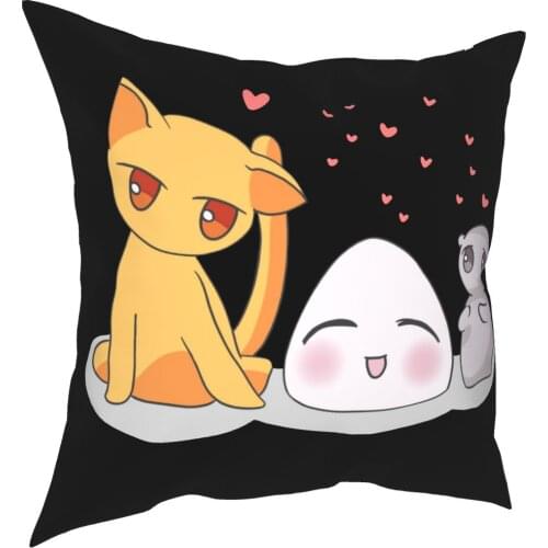 Fruits Basket Pillowcase Decoration Anime Sohma Yuki Kyo Tohru Furuba Cushions Throw Pillow for Home Double-sided Printing