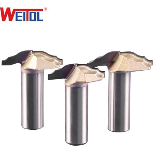 WeiTol 1pcs Type 6 Classical Plunge Bit Woodworking Milling Cutter Router Bit Cutter Bit Milling Tools End Mill