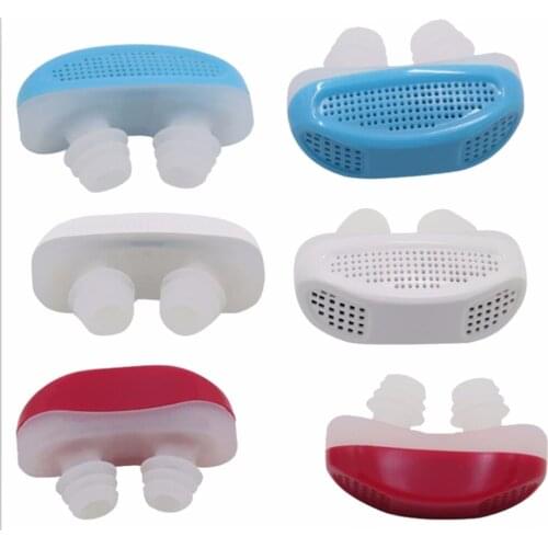 Snore Circle Anti Schnarchen Nase Clip Silicone Magnetic Anti Snoring Breathing Stop Snore Apnea Antisnoring Clip Device