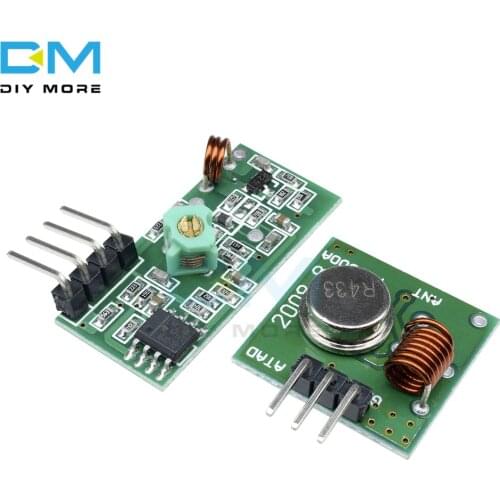 315 433 Mhz 315Mhz 433Mhz RF Transmitter And Receiver Link Kit for Arduino Wireless Remote Control Module Voltage Module Board