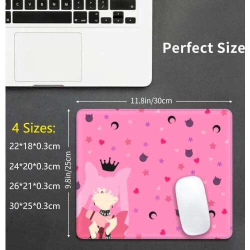 The Queen Of Darkness Mouse Pad DIY Print Sailor Moon Sm Black Lady Wicked Lady Chibiusa Chibiusa