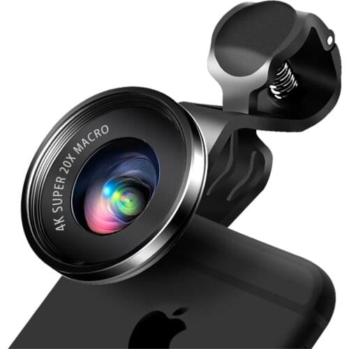 Mobile Phone Macro Lens Without Distortion HD 20x Camera