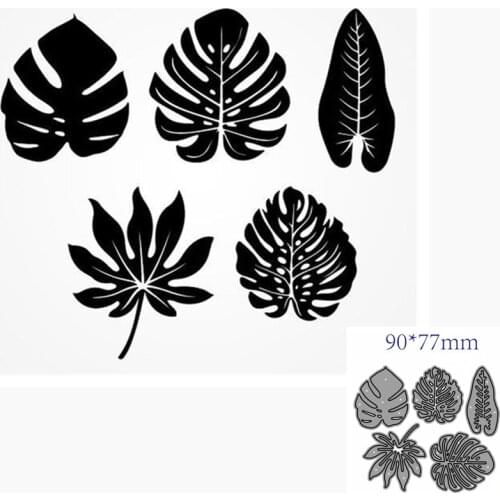 Metal Cutting Dies Cut Mold leaf Decoration Scrapbook Paper Craft Knife Mould Blade Punch Stencils