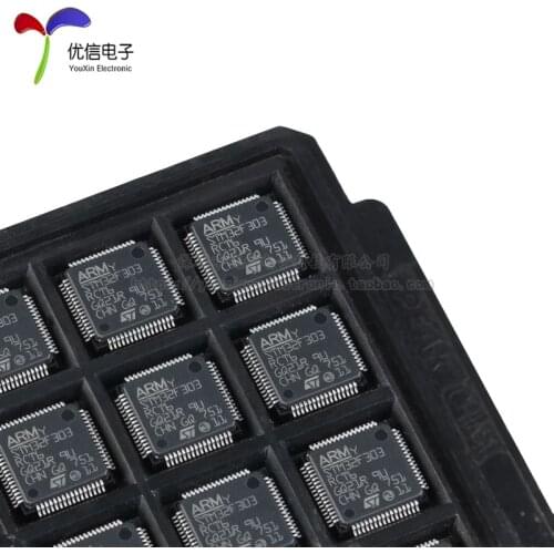 1pcs/lot original genuine stm32f303rct6 lqfp-64 arm cortex M4 32 bit microcontroller MCU