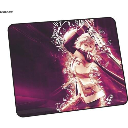 Final fantasy mouse pad Fashion 30x25cm mousepads best gaming mousepad gamer HD pattern personalized mouse pads keyboard pc pad