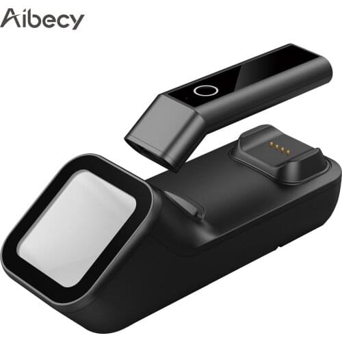 Aibecy 3-in-1 Barcode Scanner Handheld Bar Code Reader BT & 2.4G Wireless & USB Wired Connection with Charging & Scanning Base
