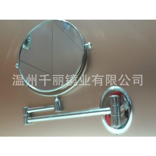 Folding factory direct supply wholesale wall mirror copper cosmetic mirror beauty mirror