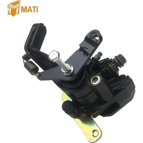 Rear Brake Caliper with Pads for Kawasaki KFX450R KSF450 2008-2014 43080-0058 With Parking Brake