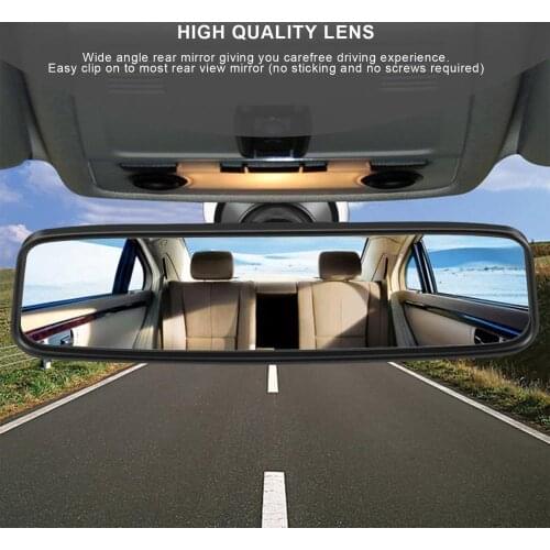 Universal Car Rear Mirror Wide-angle Rearview Mirror Auto Interior Rear View Mirror With PVC Sucker CZC-100