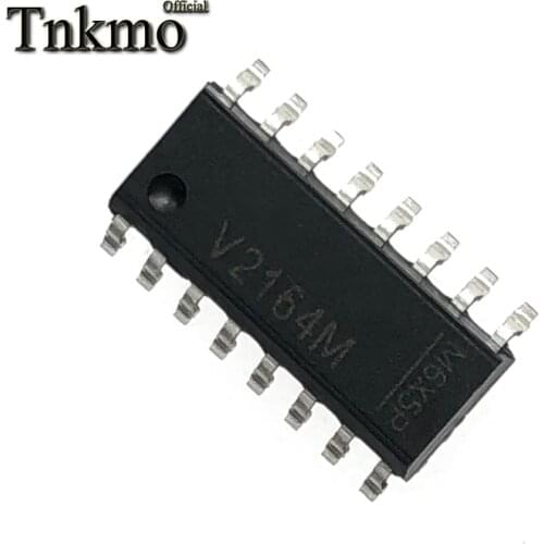 5PCS 10PCS V2164M SOP-16 V2164 SOP16 2164M 2164 Quad voltage control amplifier New and original