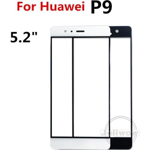 Outer Lens Glass Front Screen Panel For Huawei P9 P9 Lite / G9 P9 Plus touch Panel Front Glass Replacement Part