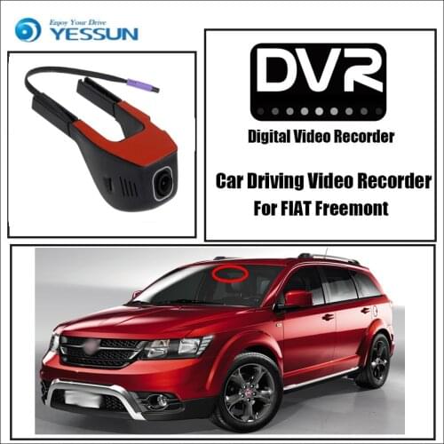YESSUN for FIAT Freemont Car Driving Video Recorder Wifi DVR Mini Camera Novatek 96658 FHD 1080P Dash Cam Night Vision
