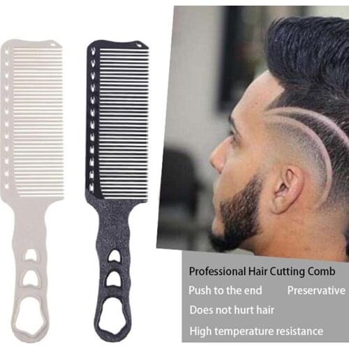 1Pc Cutting Flat Comb Hair Hairdressing Barbers Salon Professional Hair Style Men Women Hair Styling Flat Combs Hairdressing