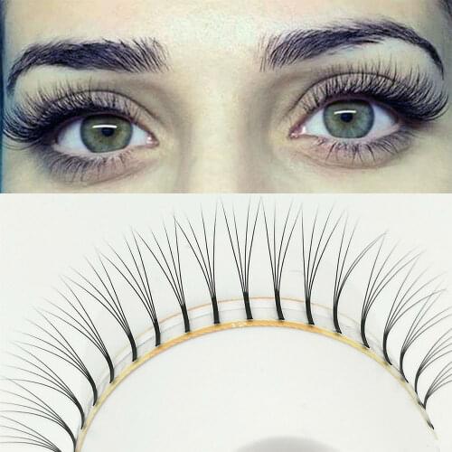 3D/5D/7D/8D/10D/12D Premade Lash Fans Sharp Stem Mixed Length Short Russian Volume Eyelashes Extensions Soft Faux Mink Lashes