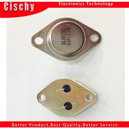 5PCS MJ802 TO-3 MJ802G 30A 100V 200W rough feet high NPN gossan gold seal triode new