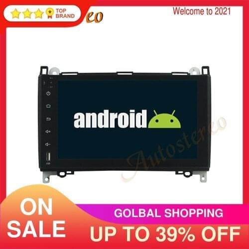 Android 9 4GB 8 Core Car No DVD Player GPS Navigation For Mercedes Benz Sprinte B200 Vito Viano Multimedia Player Head Unit DSP