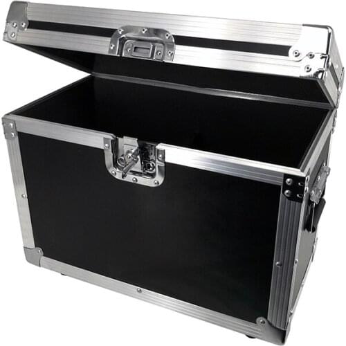 SHEHDS Flight case 6IN1 2pcs LED Par COB 200W RGBWA+UV Lighting Aluminum Housing Stage Lighting Effect Rode case Packaged