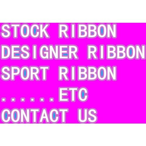 DHK many sizes 50yards 100yards brand sport stock Ribbon printed grosgrain DIY OEM decoration B