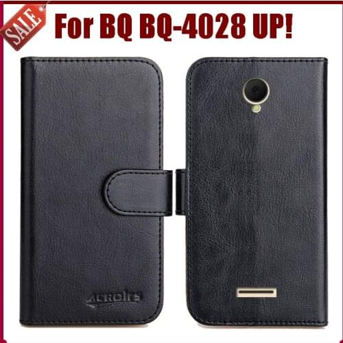 Hot Sale! BQ BQ-4028 UP! Case New Arrival 6 Colors High Quality Flip Leather Protective Cover For BQ BQ-4028 UP! Case