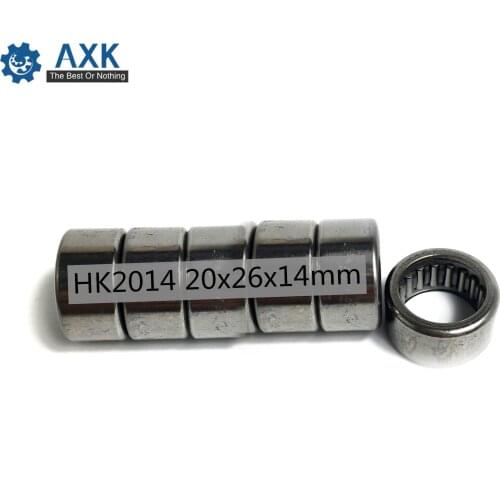 HK2014 Needle Bearings 20*26*14 mm ( 5 Pcs ) Drawn Cup Needle Roller Bearing HK202614 TLA2014Z