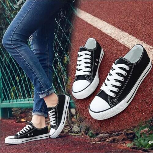 Classic Canvas Women Shoes Retro Lace-up Ladies Casual Sneakers Outdoor Breathable Leisure Footwear High-Quality Canvas Shoes