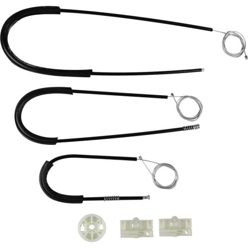 Window Regulator Kit With Left Corner Wheels For Mercedes Vito