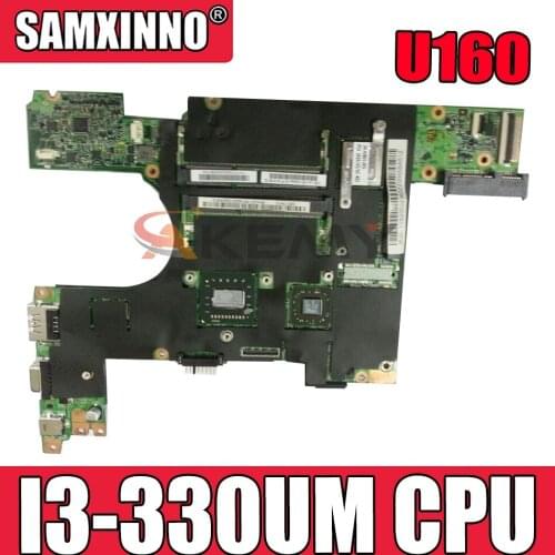 Laptop motherboard For LENOVO Ideapad U160 Mainboard 09938-1 I3-330UM HM55